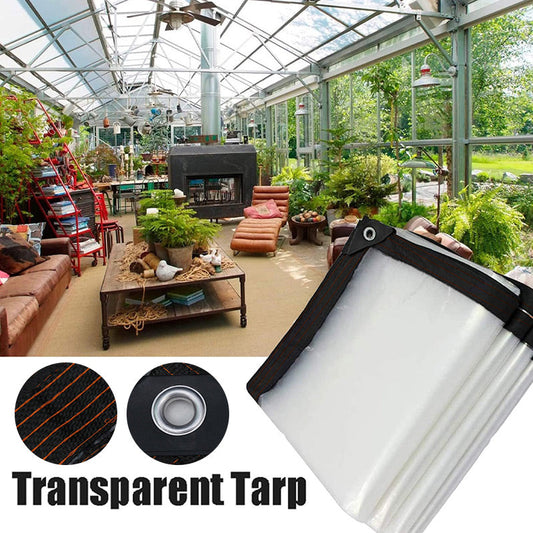 🔥50% OFF💪 Heavy-duty, transparent, waterproof, insulated tarpaulin 🌧️☔