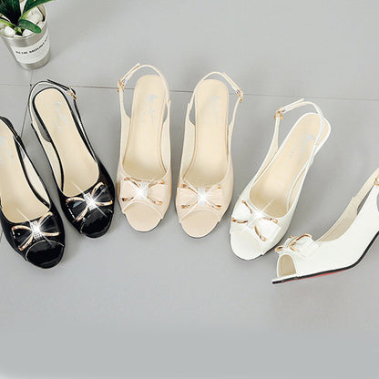 👡Women's elegant shoes • Open-toe, ankle-strap, medium heel✨