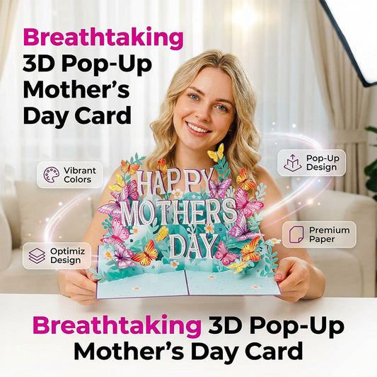 3D Pop-Up Mother's Day Card