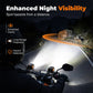 Universal High-Performance Motorcycle LED Spotlight