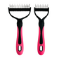 🔥Only £7.99 Each! 🐕Professional Dual-Sided Pet Grooming Rake—Less mess, more cuddles. ✨🧡