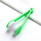 Tweezer-Design Eyeglass Cleaner