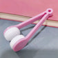Tweezer-Design Eyeglass Cleaner