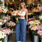 📢Women's High-Waist Wide-Leg Pants