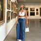 📢Women's High-Waist Wide-Leg Pants