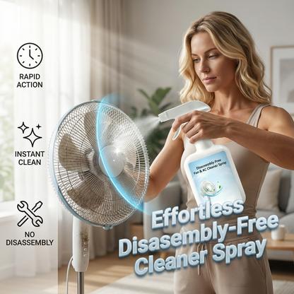 Disassembly-Free Fan & AC Cleaner Spray