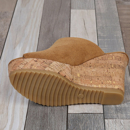 📢📢50% OFF !! ⏰Women's Casual Peep-Toe Wedge Sandals