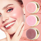 Portable Powder Blush with Puff Applicator