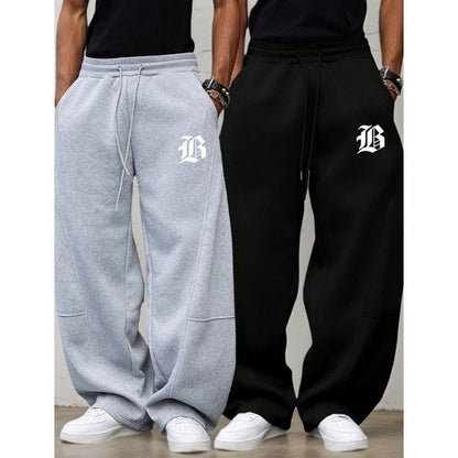 👖 LIMITED-TIME 50% OFF! ✨Unisex Straight-Leg Sweatpants – Heavy-Weight, Comfortable, Casual ✨