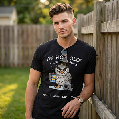 🥳2026 HOT SALE🥳💞50K+ SOLD!🦉 Owl "I'm Not Old" Graphic T-Shirt