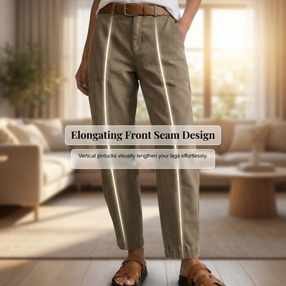 Comfortable High-Waist Utility Trousers - Designed for Every Body