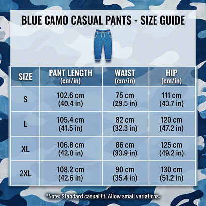 👖 New 50% OFF! 😎 Casual Camouflage Pants – Elastic Waist, Cargo Pockets, Jogger Cuffs 🪂