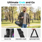 🔊 Portable Bluetooth Speaker with Mic – 16W loud sound, RGB lights & wired mic – Perfect for parties, karaoke or outdoor fun 🎤✨