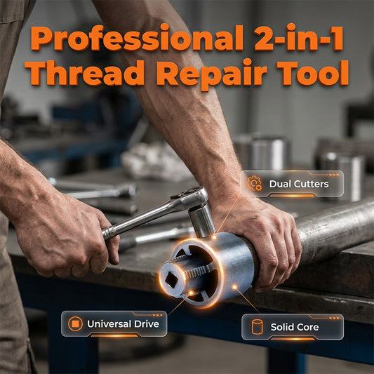 Professional 2-In-1 Thread Repair Tool