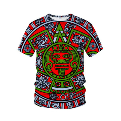 Vintage Tribal Art Short Sleeve Tee for Men