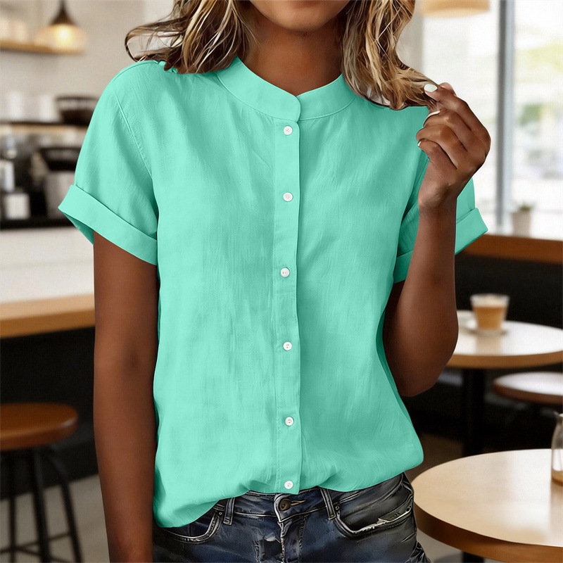 🌿Summer Limited-Time Promotion⏰-Women's Casual Button Down Shirt