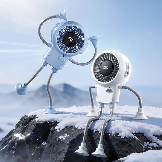 🔥Hot Sale 50% OFF🔥Multi-Functional Robot Fan with Suction Cups