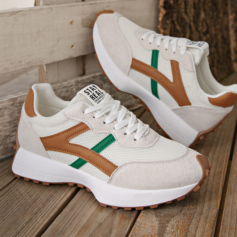 Women's Retro Mesh Platform Sneakers