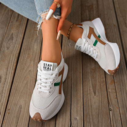 Women's Retro Mesh Platform Sneakers