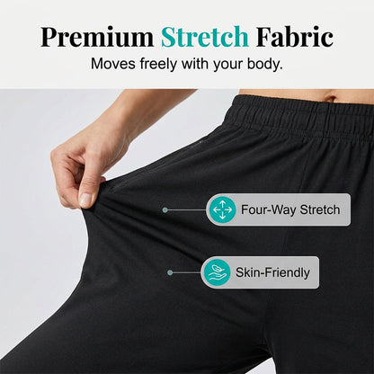 ⏳Limited-time 50% off⏰Women's Casual Quick-Dry Stretchy Capri Pants👖