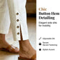 🔥2026 Hot Sale 50% OFF✨Summer Breathable Cropped Trousers with Pockets