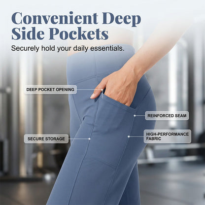 Elegant Tummy Control Yoga Pants