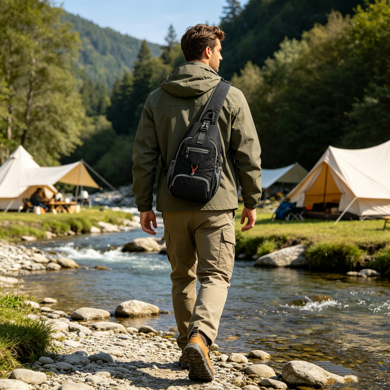 Men's Outdoor Sling Crossbody Bag