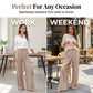 Women's High Waist Wide-Leg Casual Pants