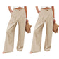 Women's High Waist Wide-Leg Casual Pants