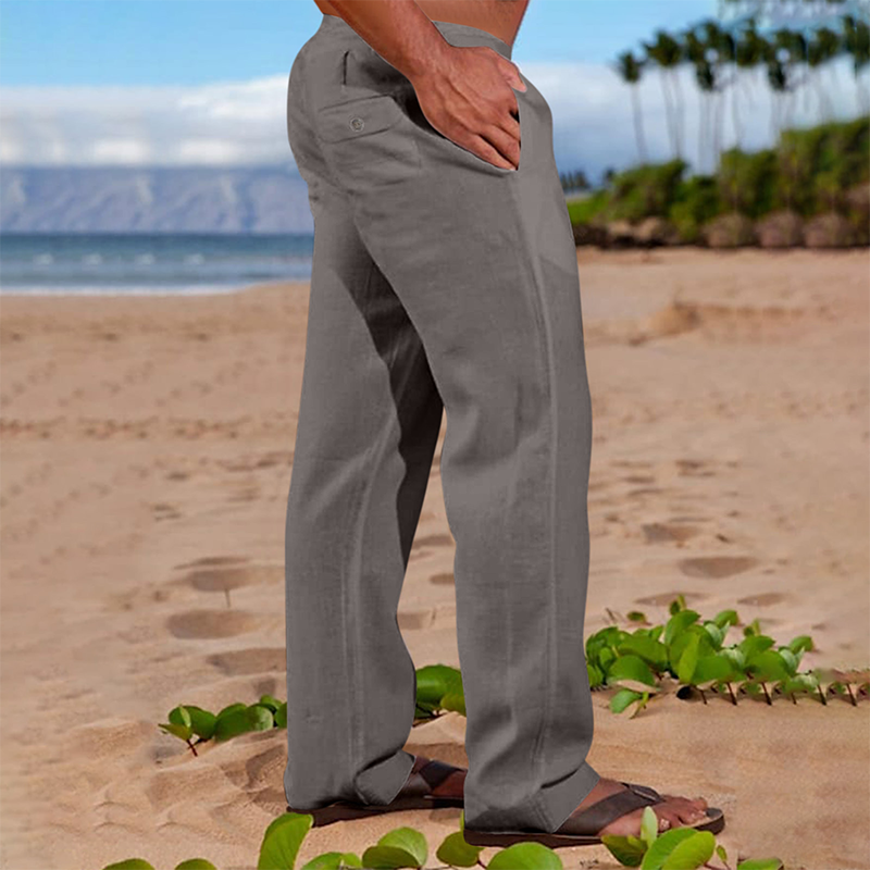 Men's Casual Straight Leg Pants