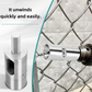 🔧🌀 9-Gauge Fence Wire Twister for 3-Jaw Drill Chuck – Heavy Duty, Fits Most Drills, Quickly Twists Wire for Fencing, Trellis & Farm Repairs. Save Time & Hands! 🧤💪✨