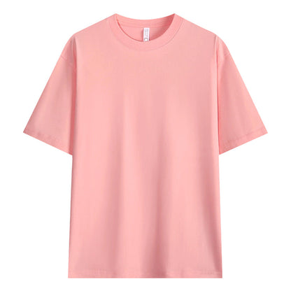 Men's Solid Color Drop-Shoulder T-Shirt