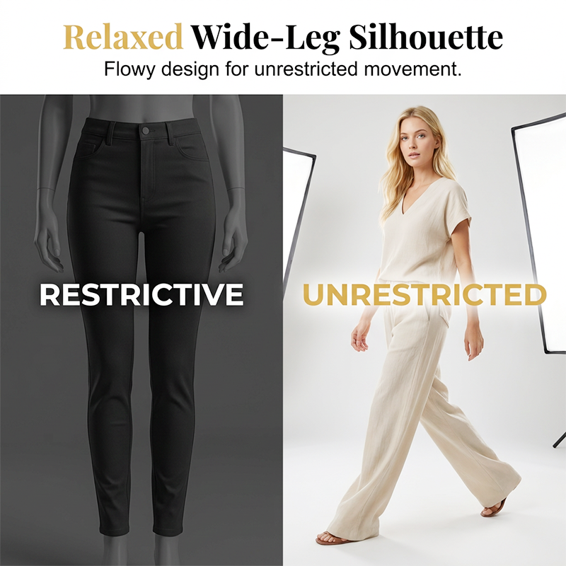 Women's Casual V-Neck Two-Piece Set
