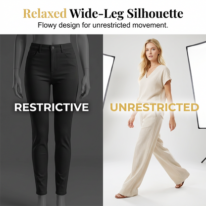 Women's Casual V-Neck Two-Piece Set