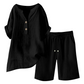 Women's Cotton Linen 2-Piece Outfit Set