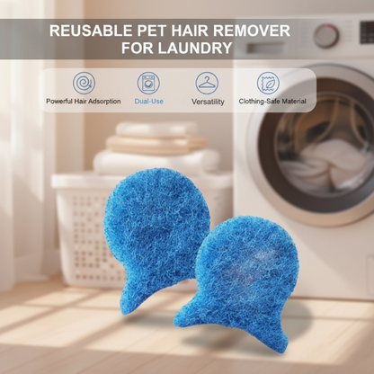 🏆 50% OFF NOW! 🔥 Reusable Pet Hair Remover For Laundry – Lint-free, eco-friendly & works in washer/dryer – removes fur from clothes, bedding & upholstery 🐾