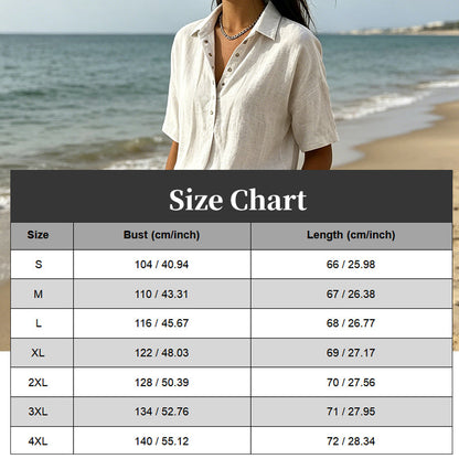 Women's Casual Short Sleeve V-Neck Shirt