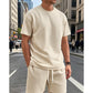 Men's Summer Casual T-Shirt & Shorts Set
