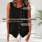 Summer Loose Fit Button-Up Tunic Vest