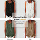 Summer Loose Fit Button-Up Tunic Vest