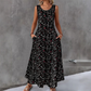 🔥LIMITED TIME 50% OFF!🔥  👗 Women's sleeveless floral maxi dress — with side pockets, elegant and comfortable 🌸