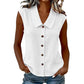 Women’s V-Neck Button-Down Top