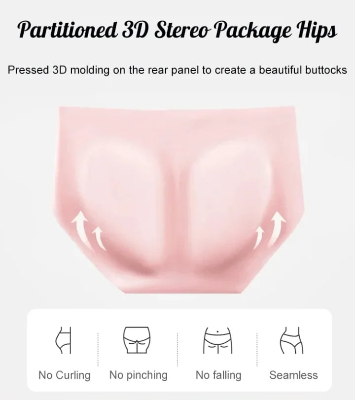 🔥Buy 1 Get 3🔥Premium Satin Antibacterial Ice Silk Moisture-absorbing Panties