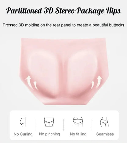 🔥Buy 1 Get 3🔥Premium Satin Antibacterial Ice Silk Moisture-absorbing Panties