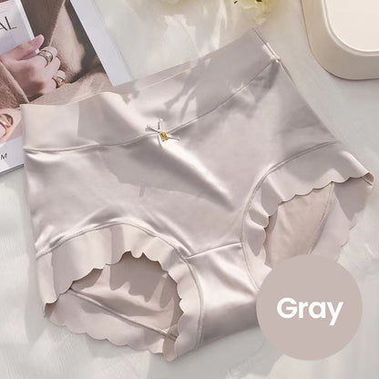 🔥Buy 1 Get 3🔥Premium Satin Antibacterial Ice Silk Moisture-absorbing Panties