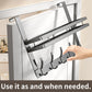 📢📢50% OFF !! ⏰ Over The Door Hooks with Storage Basket