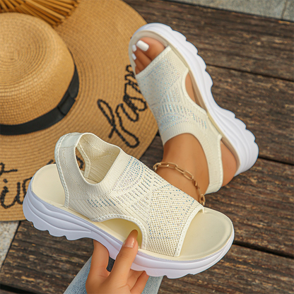 Women's Breathable Mesh Platform Sandals