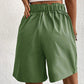 Women's Summer High-Waist Wide-Leg Short Pants