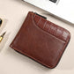 👛 LIMITED-TIME 50% OFF! ✨ Men's PU Leather Wallet – Zip-Around, 4 Colors, 11.5x9.5cm 🤵