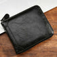 👛 LIMITED-TIME 50% OFF! ✨ Men's PU Leather Wallet – Zip-Around, 4 Colors, 11.5x9.5cm 🤵
